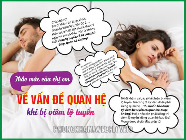 Những việc nên làm khi bị viêm cổ tử cung