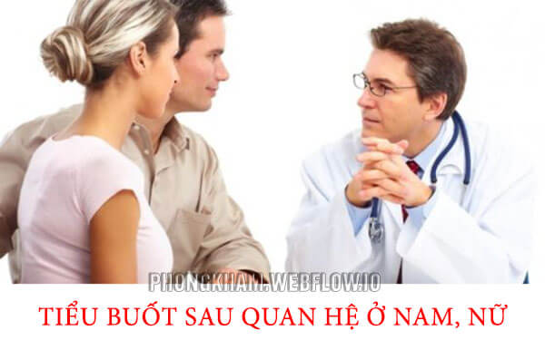 Tiểu buốt sau quan hệ là bệnh gì nguyên nhân?