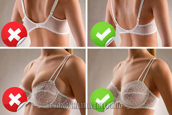 Chăm sóc sức khỏe và vẻ đẹp vòng 1 bằng việc chọn áo ngực phù hợp