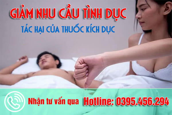 Tác hại của thuốc kích dục khi sử dụng ở nam và nữ giới