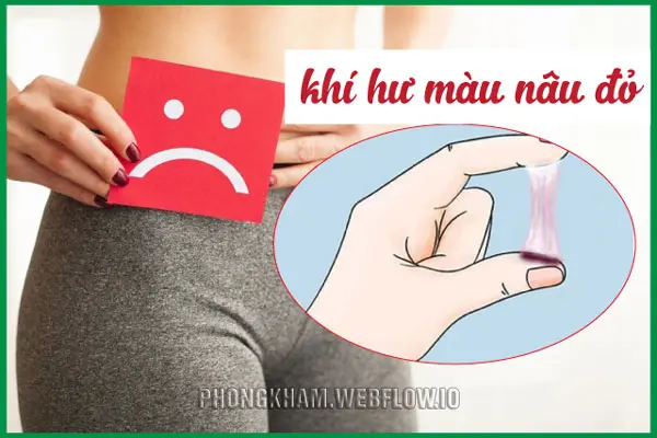 Nguyên nhân khí hư có màu nâu đỏ không do bệnh lý
