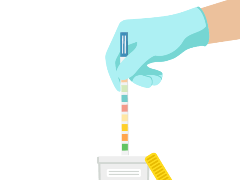 Urinalysis A diagnostic test