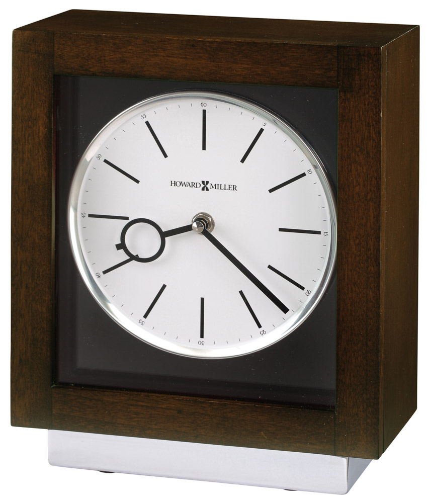 Howard Miller 635198 Cassidy Mantle Clock Black Coffee
