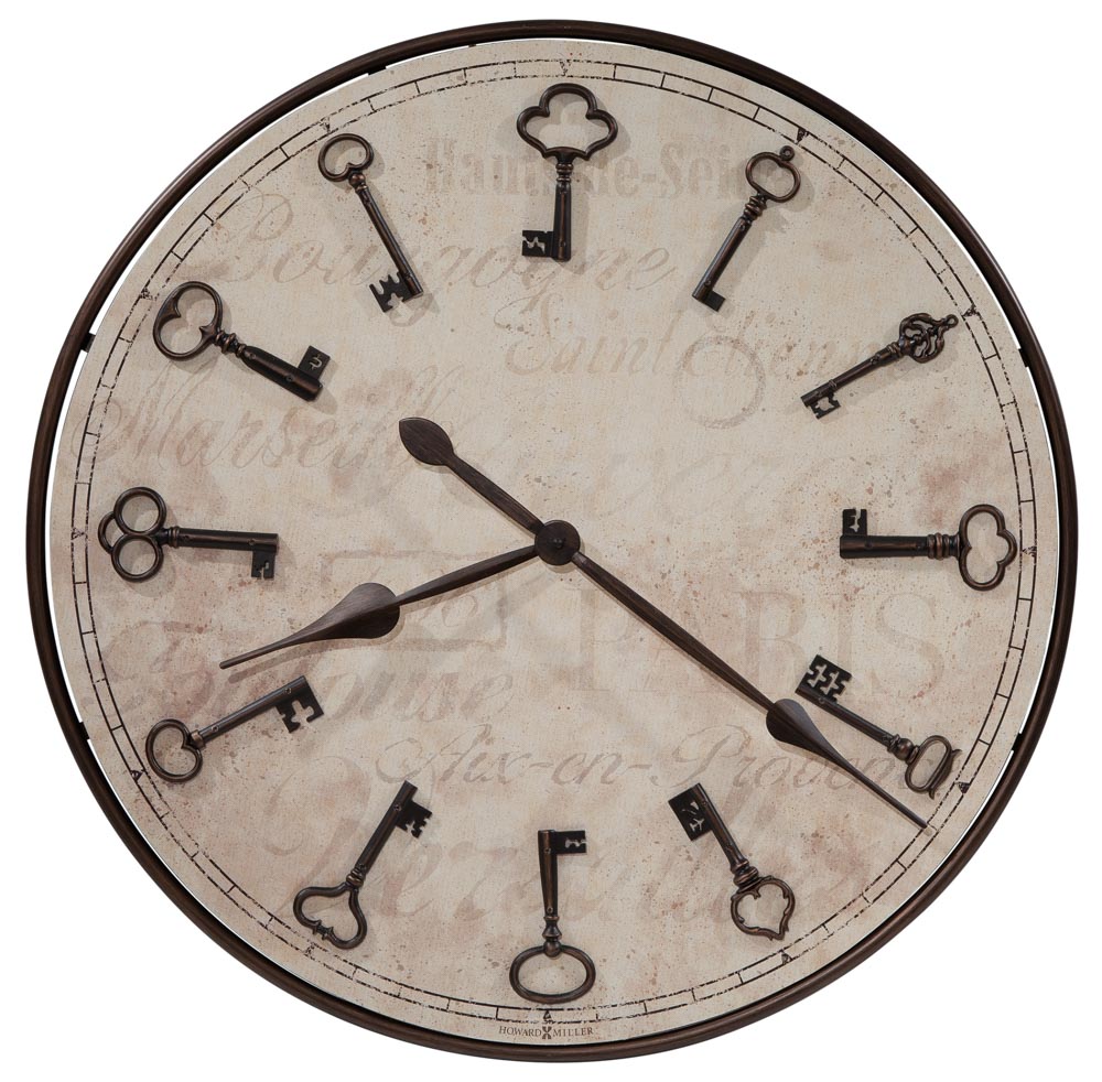 Cle Du Ville Wall Clock Howard Miller Cle Du Ville Wall Clock Howard Miller