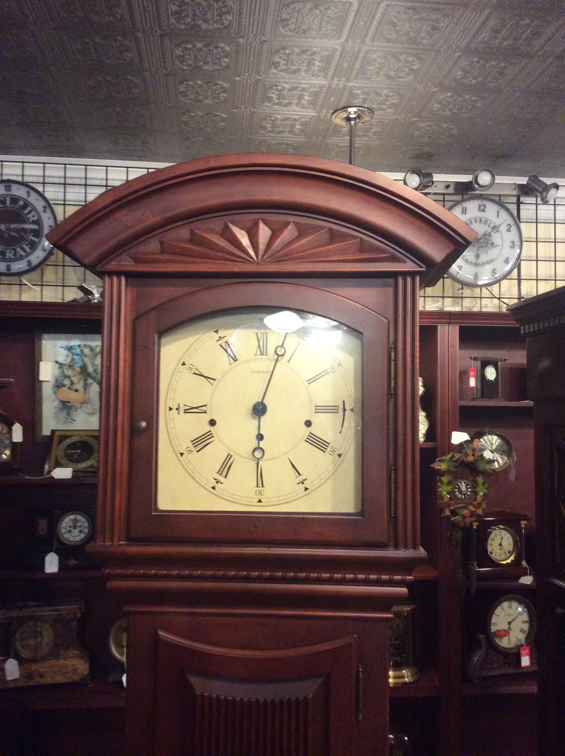 Ethan Allen “British Classics” collection floor clock