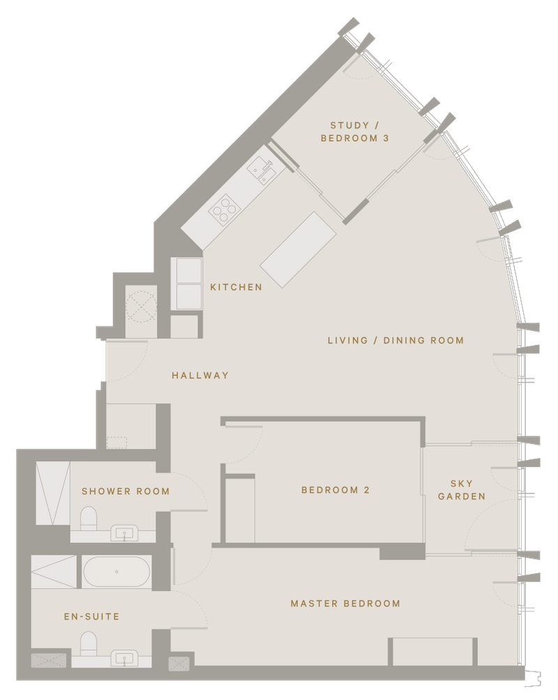 View of Luxury penthouse in the city centre, Kaprun, 05 Vacation Rental ...