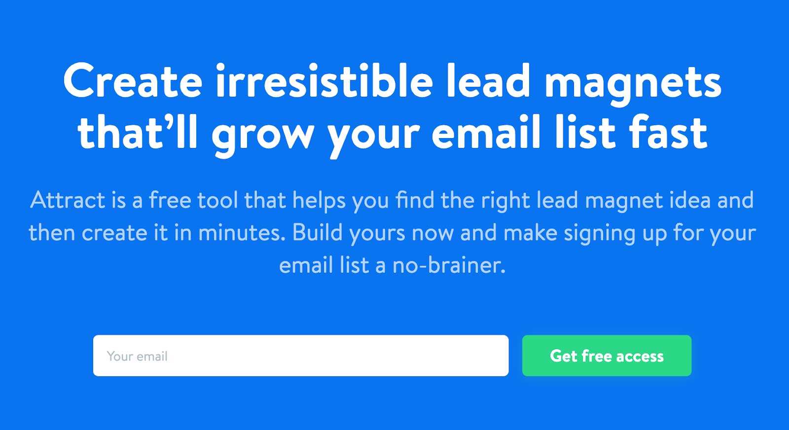 Growth Tools email capture popup