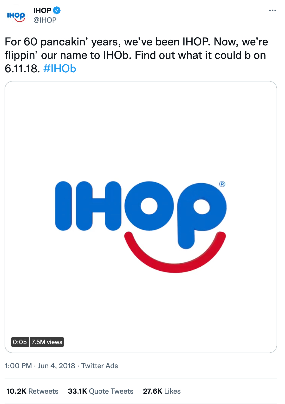 ihop viral tweet