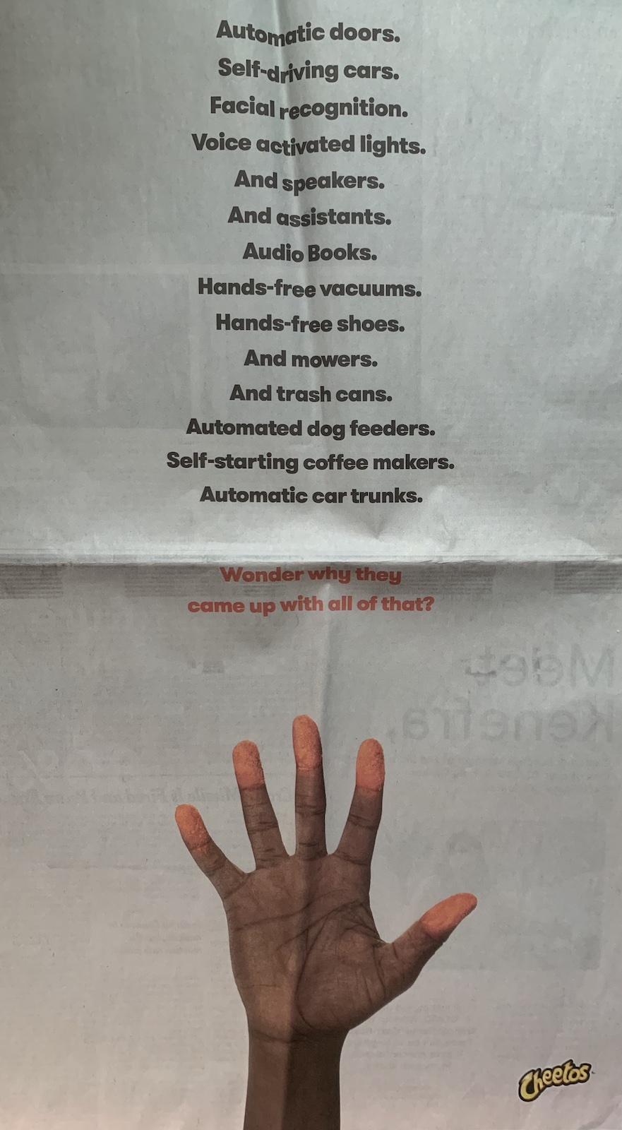 ad copy - Cheetos