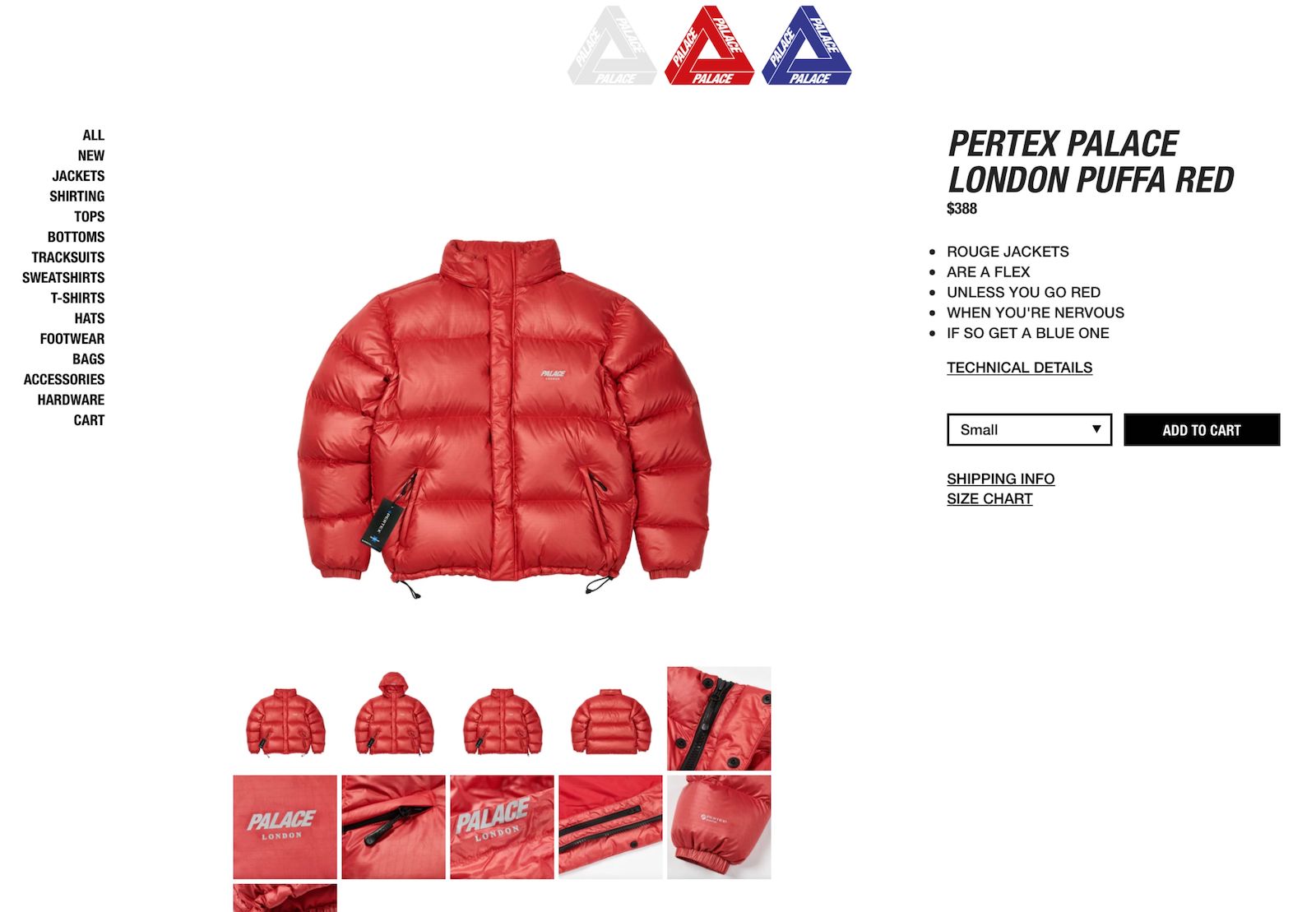 palace skateboards product description