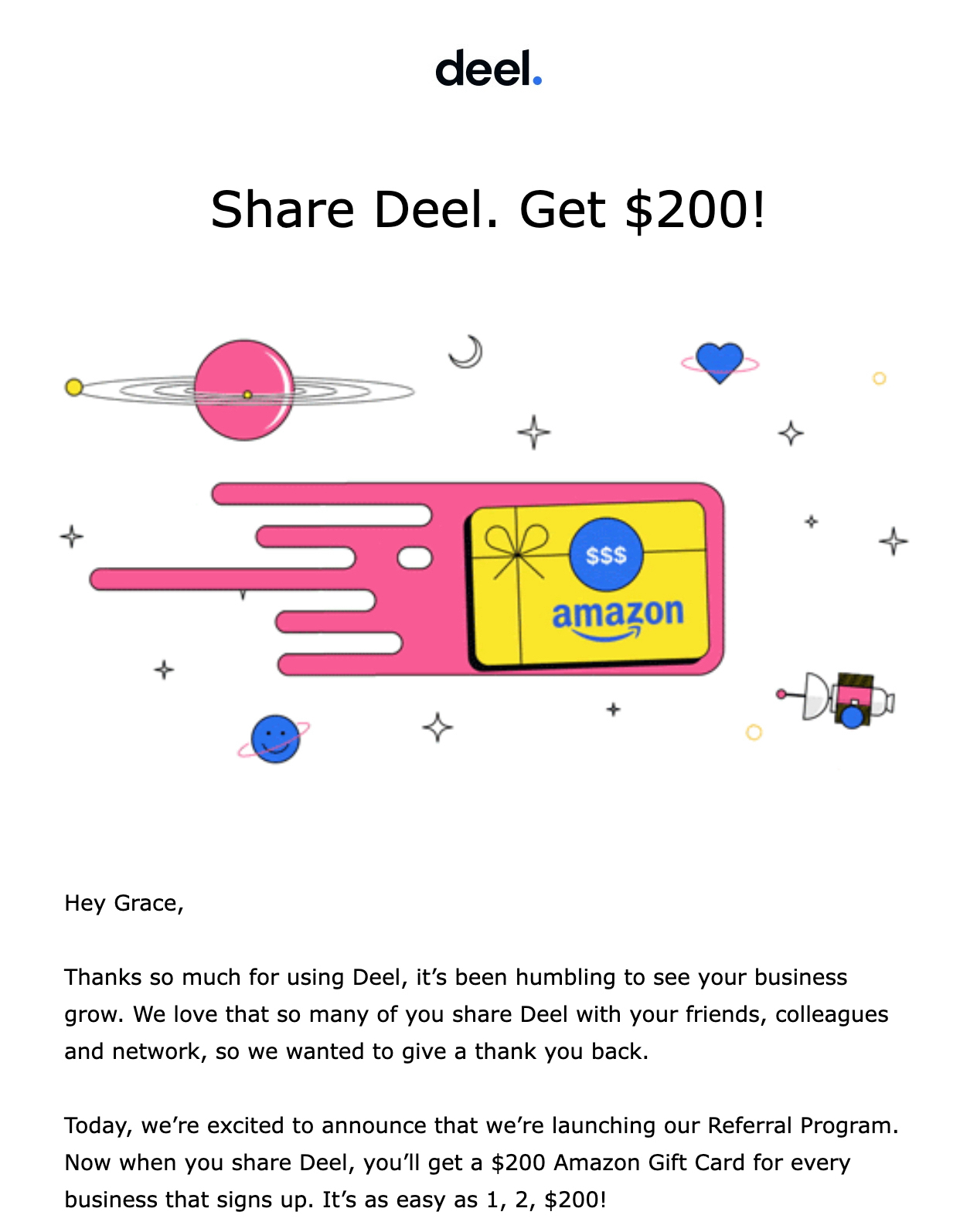 deel referral program