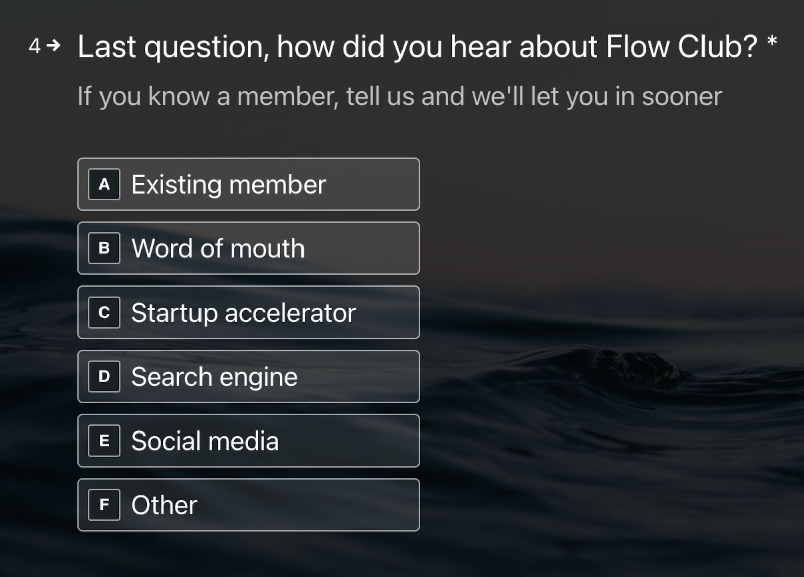 attribution survey
