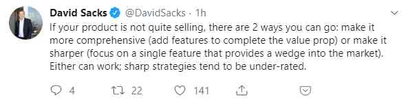 tweet example