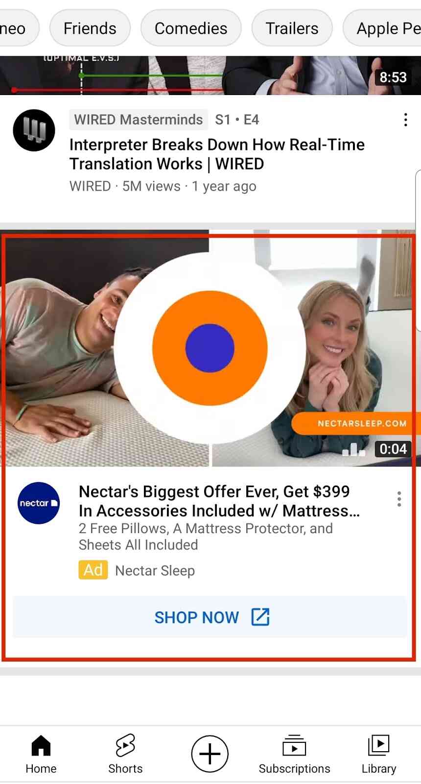 discovery ad example