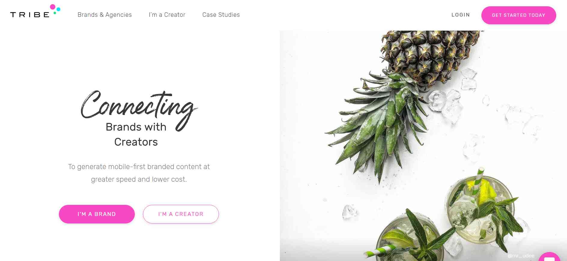 Use marketplaces like Tribe to connect with micro-influencers