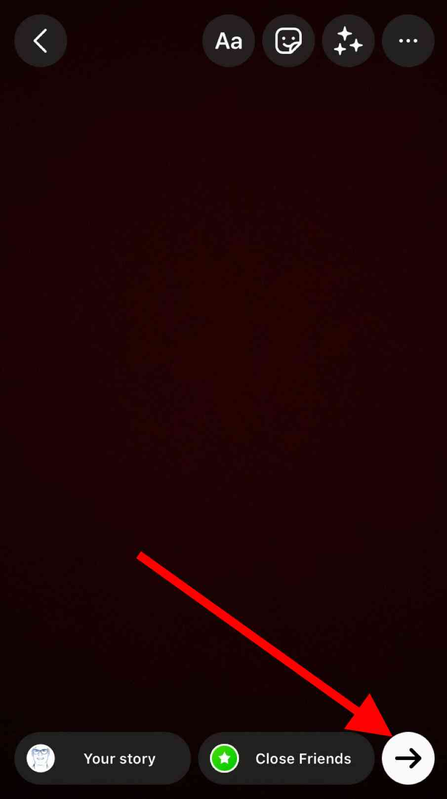 post Story video