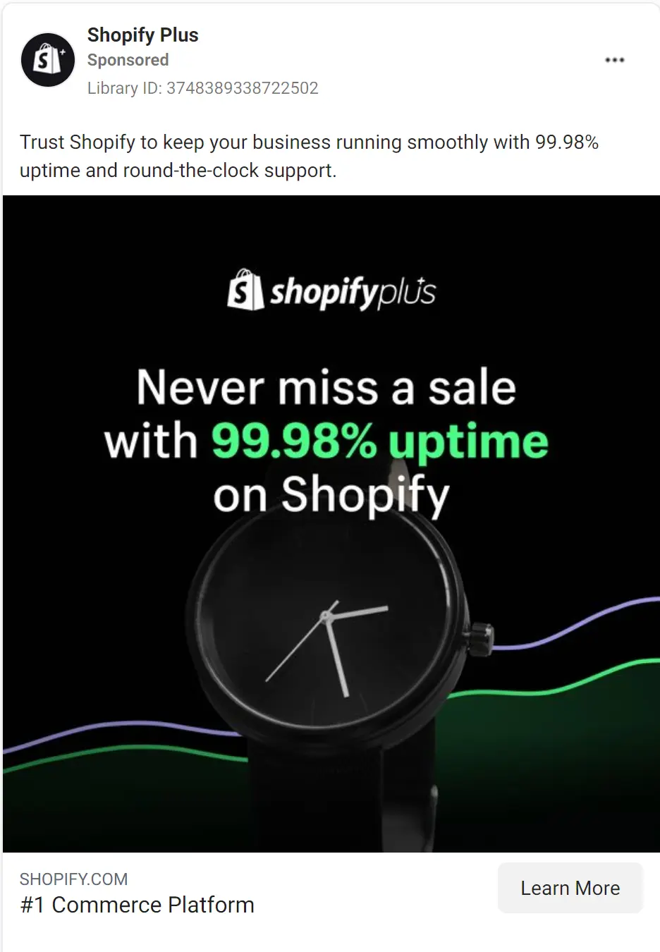 Shopify ad