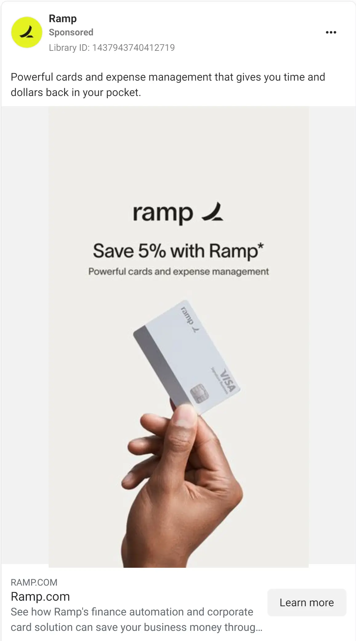Ramp ad