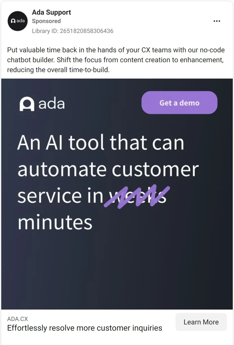 Ada ad