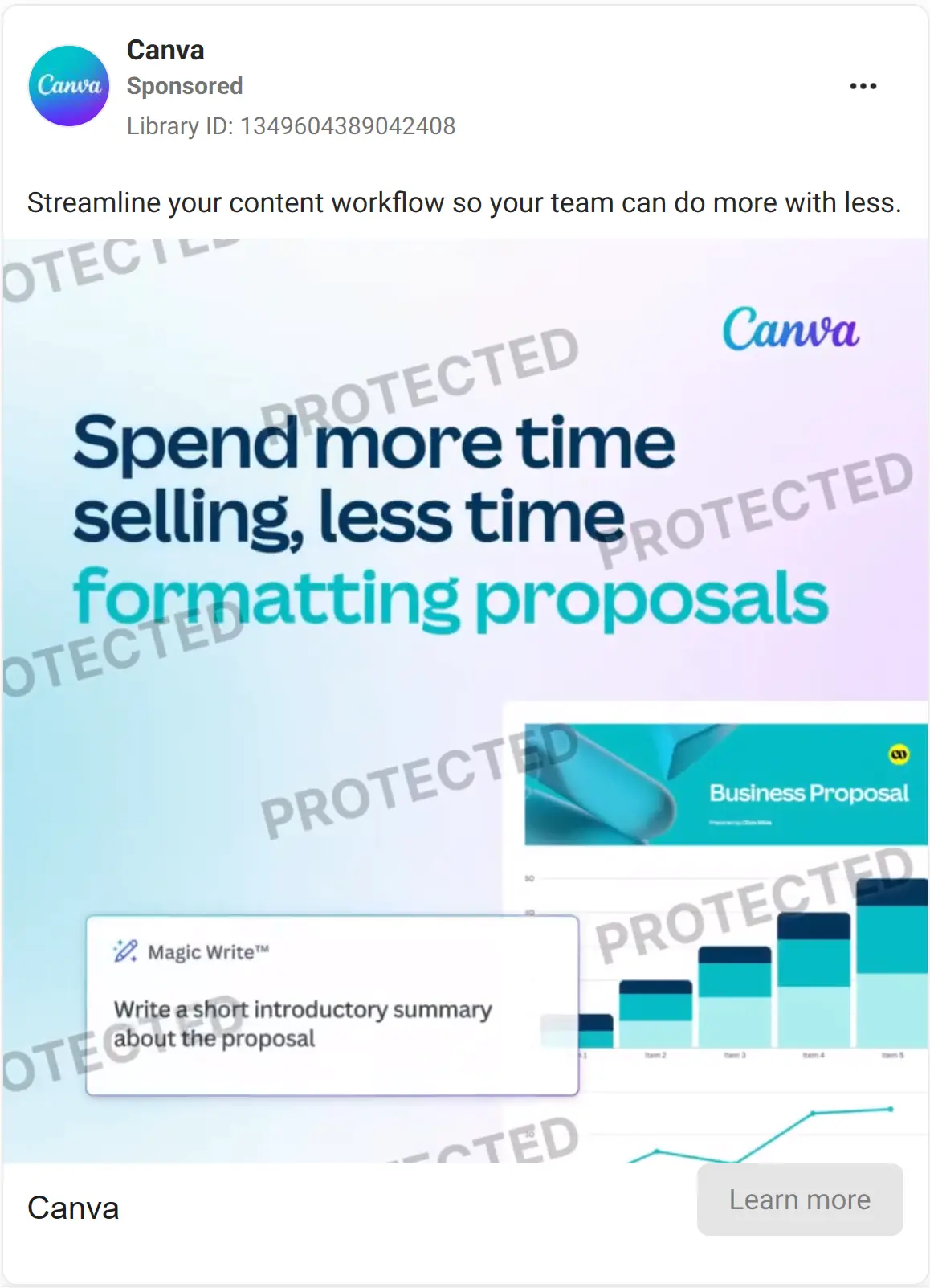 Canva ad