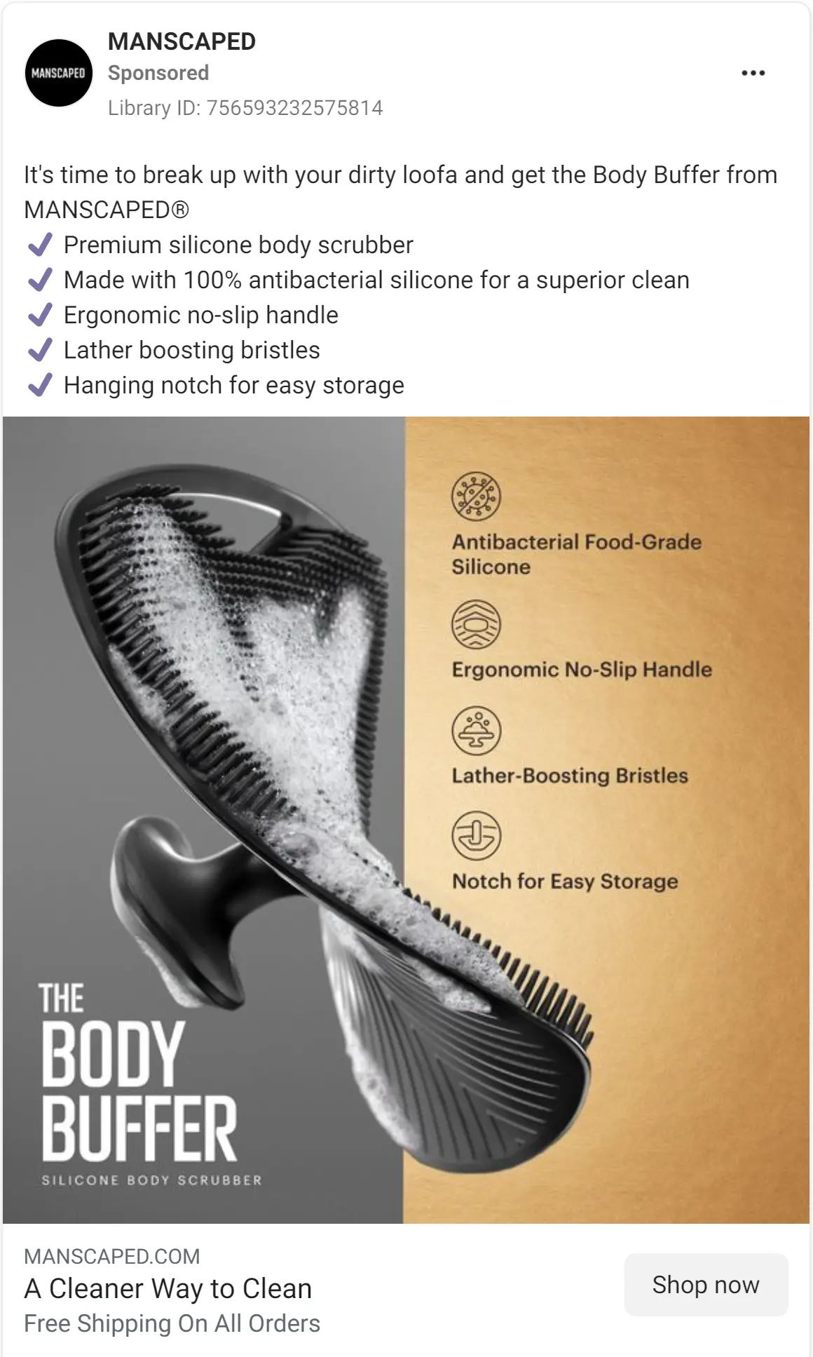 Manscaped ad