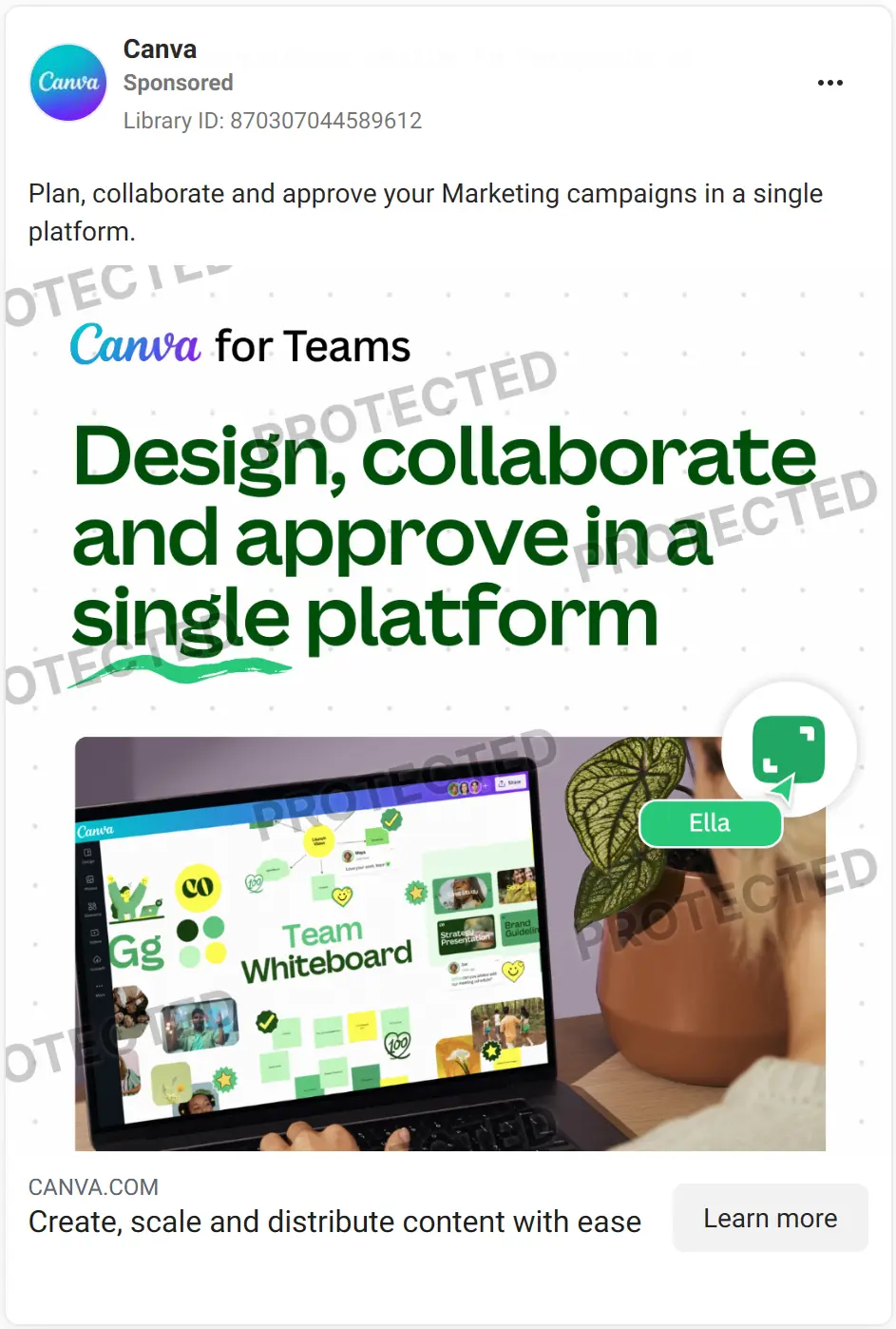 Canva ad