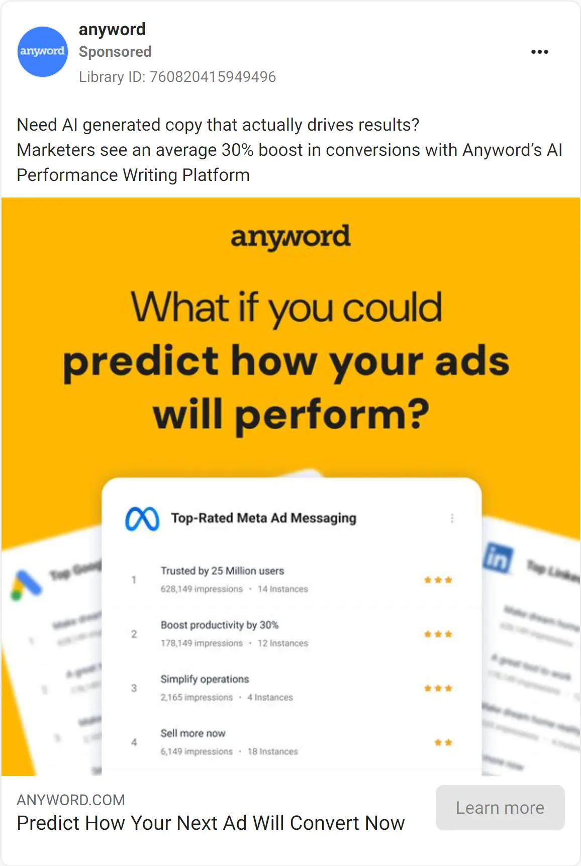 Anyword ad