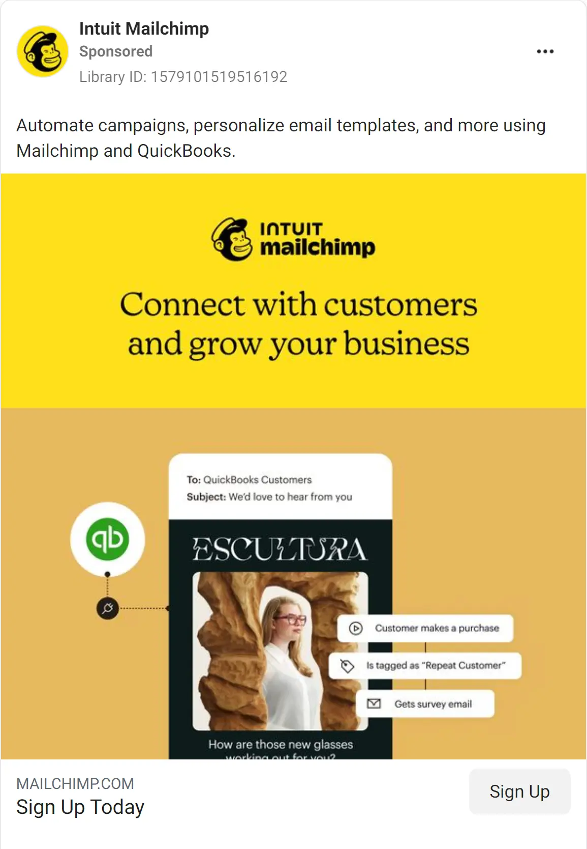Mailchimp ad