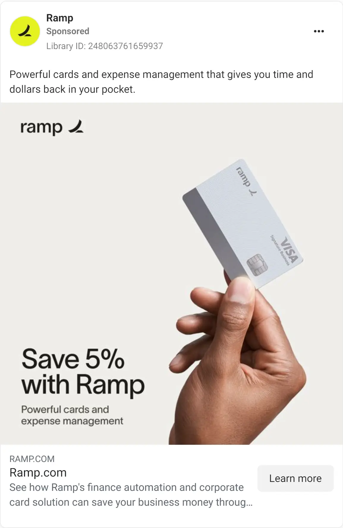 Ramp ad