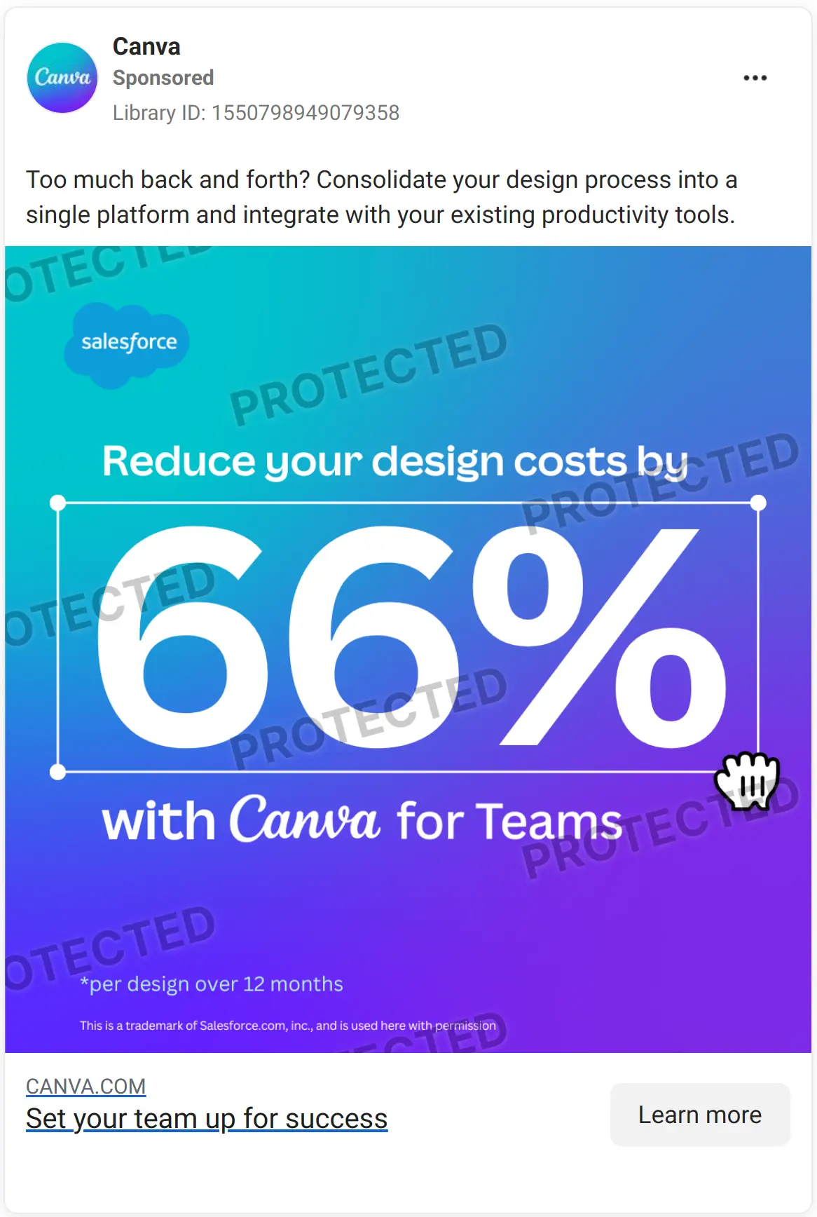 Canva ad