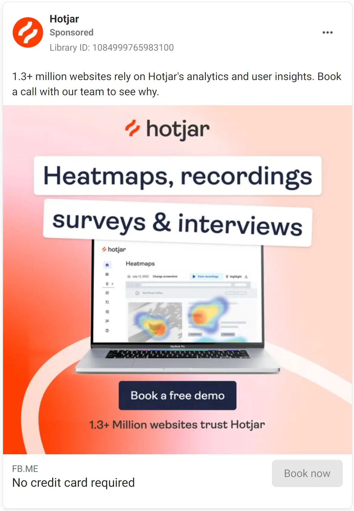 Hotjar ad
