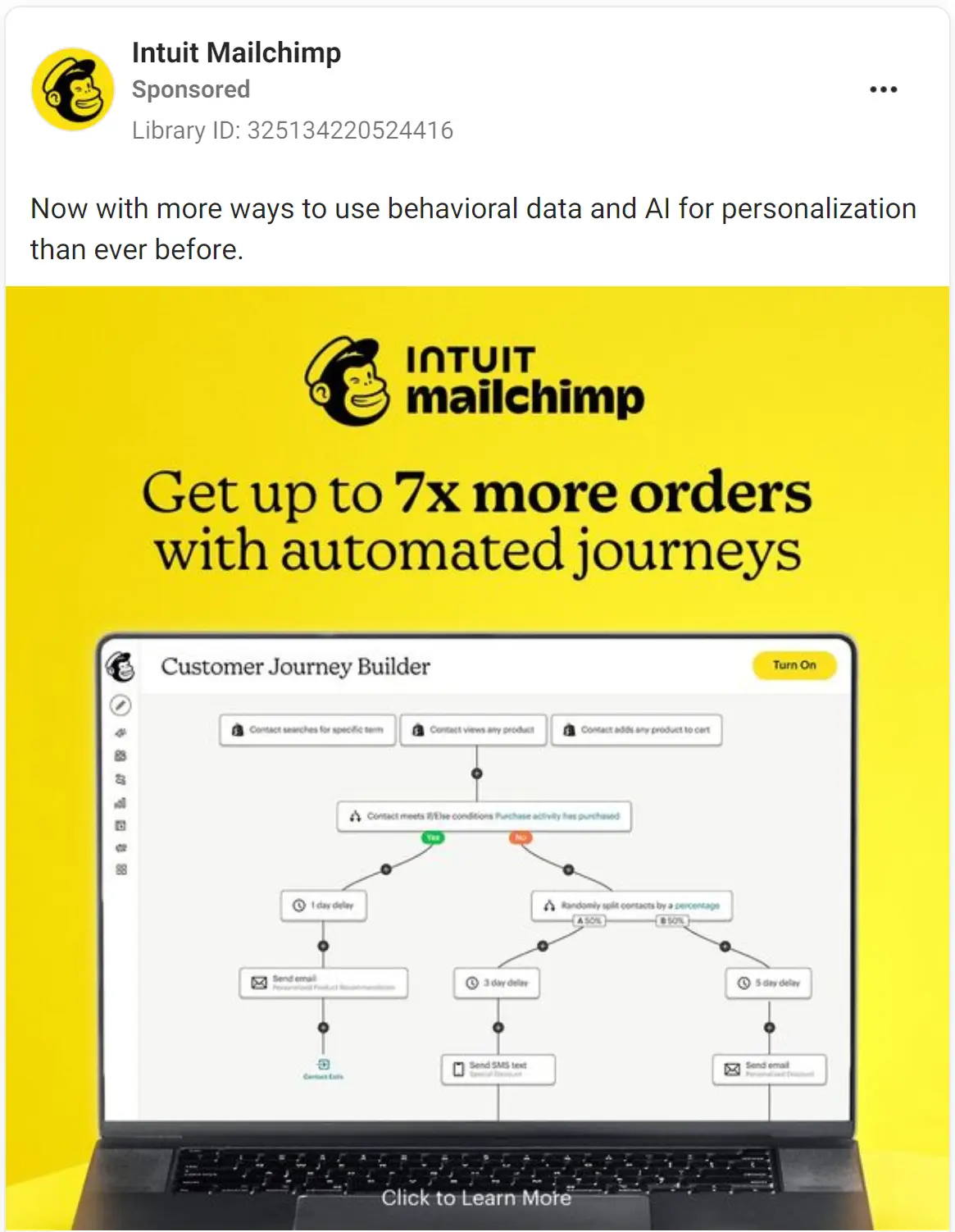 Mailchimp ad