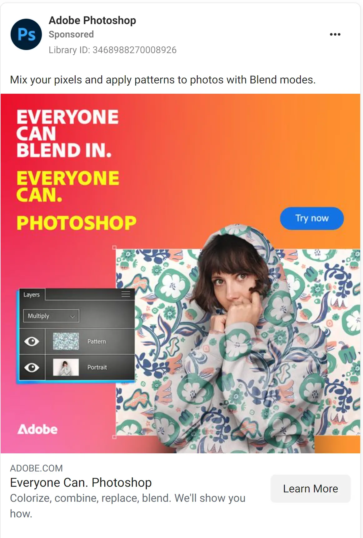 Adobe Photoshop ad