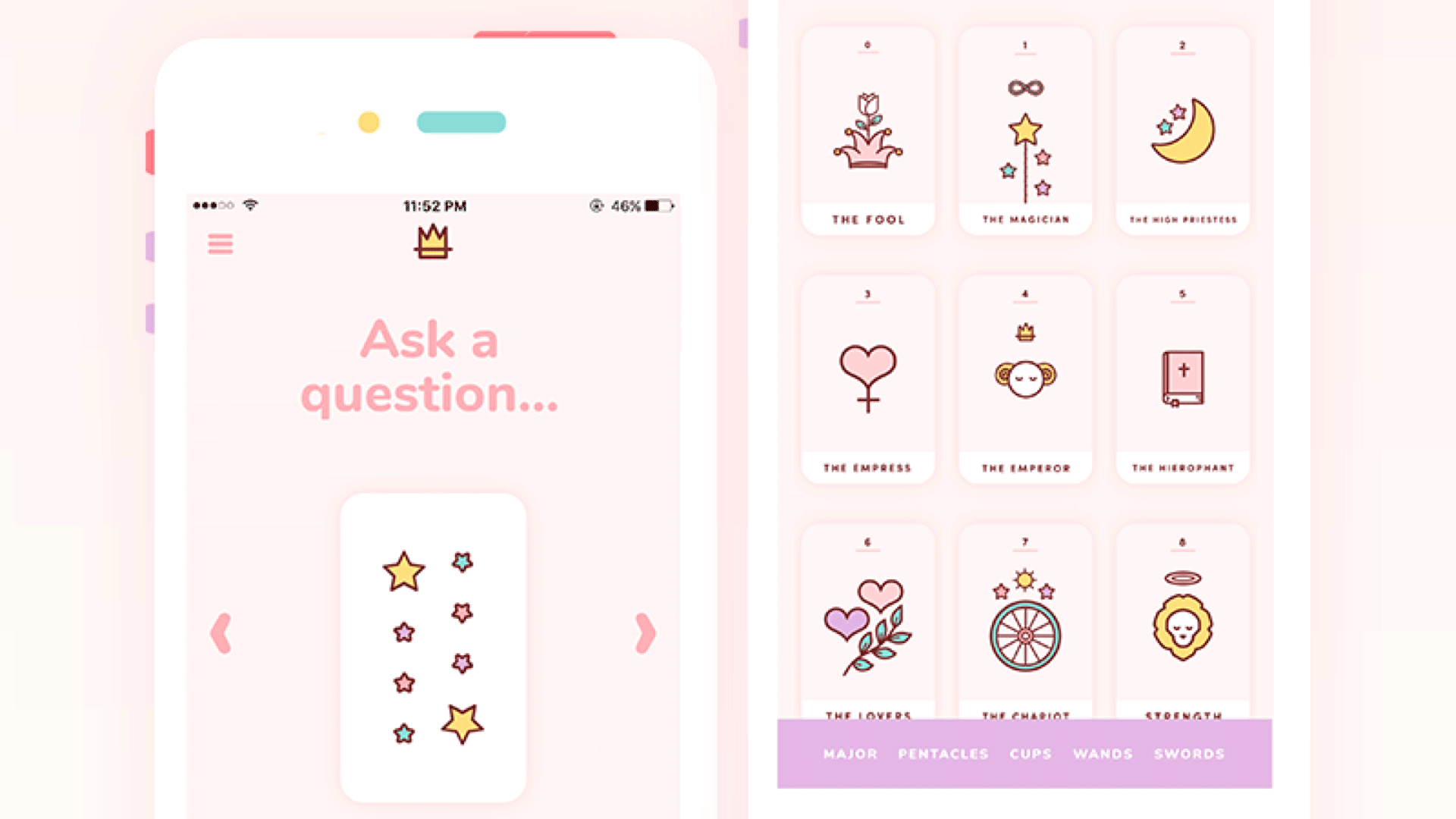Kawaii Tarot App