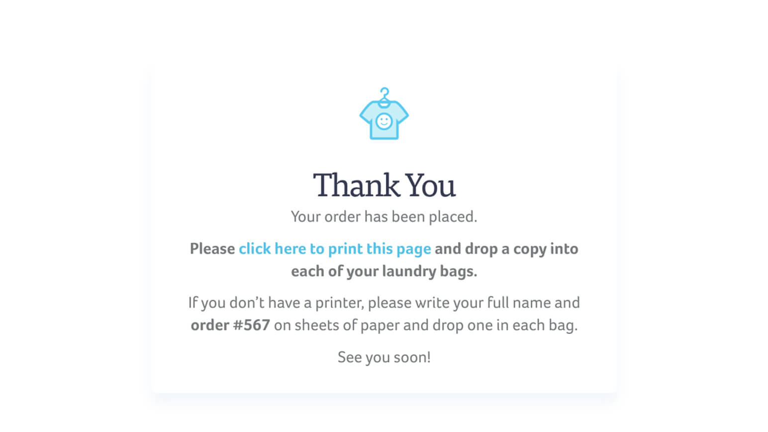 Laundry Wash and Delivery Website Design and Development