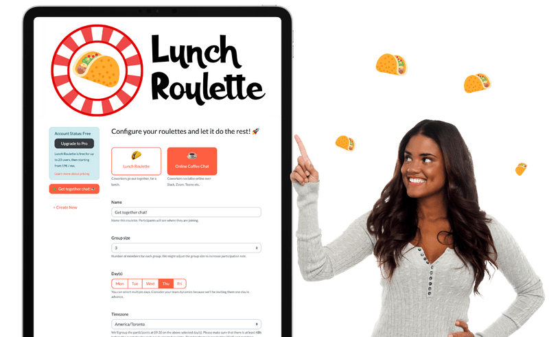 Food roulette near me