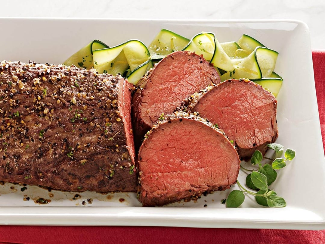 Filet Mignon Roast, Seasoned