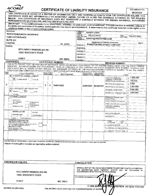 Red Carpet Remodeling