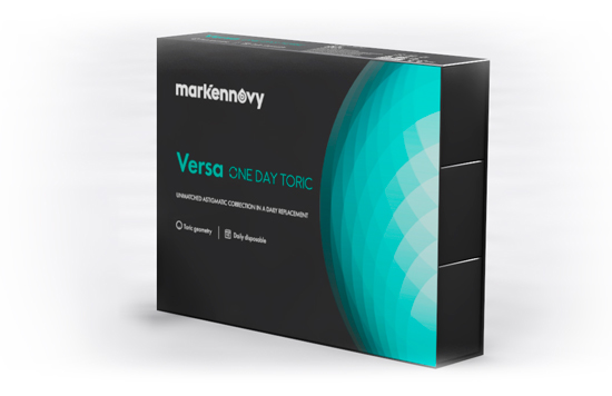 Lente Versa One Day Toric - A Primeira lente de contacto tórica diária de fabrico - - Optiforum Contactologia - Lentes de Contacto