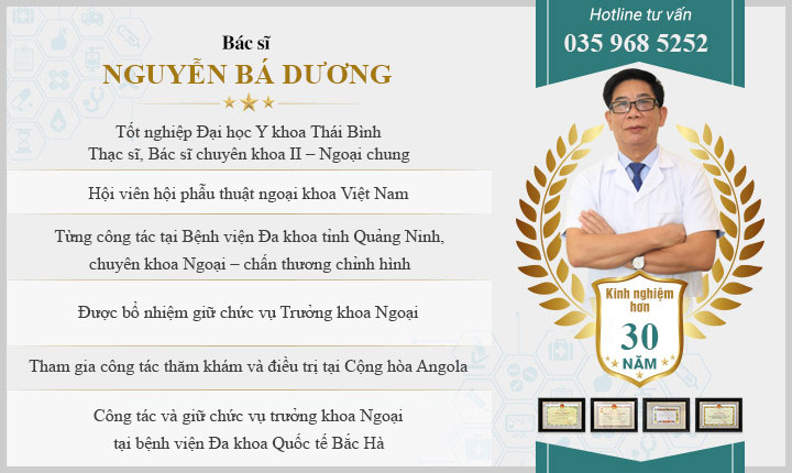 Khám dương vật uy tín bác sĩ Nguyễn Bá Dương