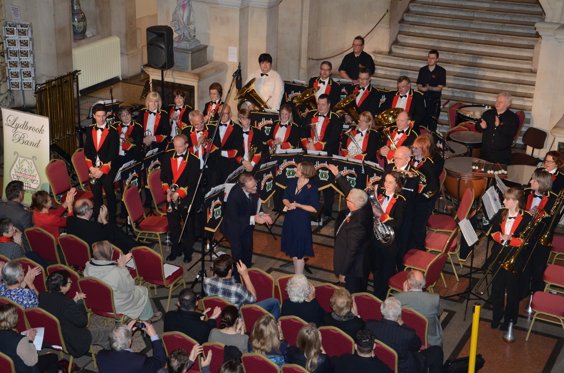 Liz Lane | Look: Silver Rose, Lydbrook Band, Robert Hardy CBE, Ian ...