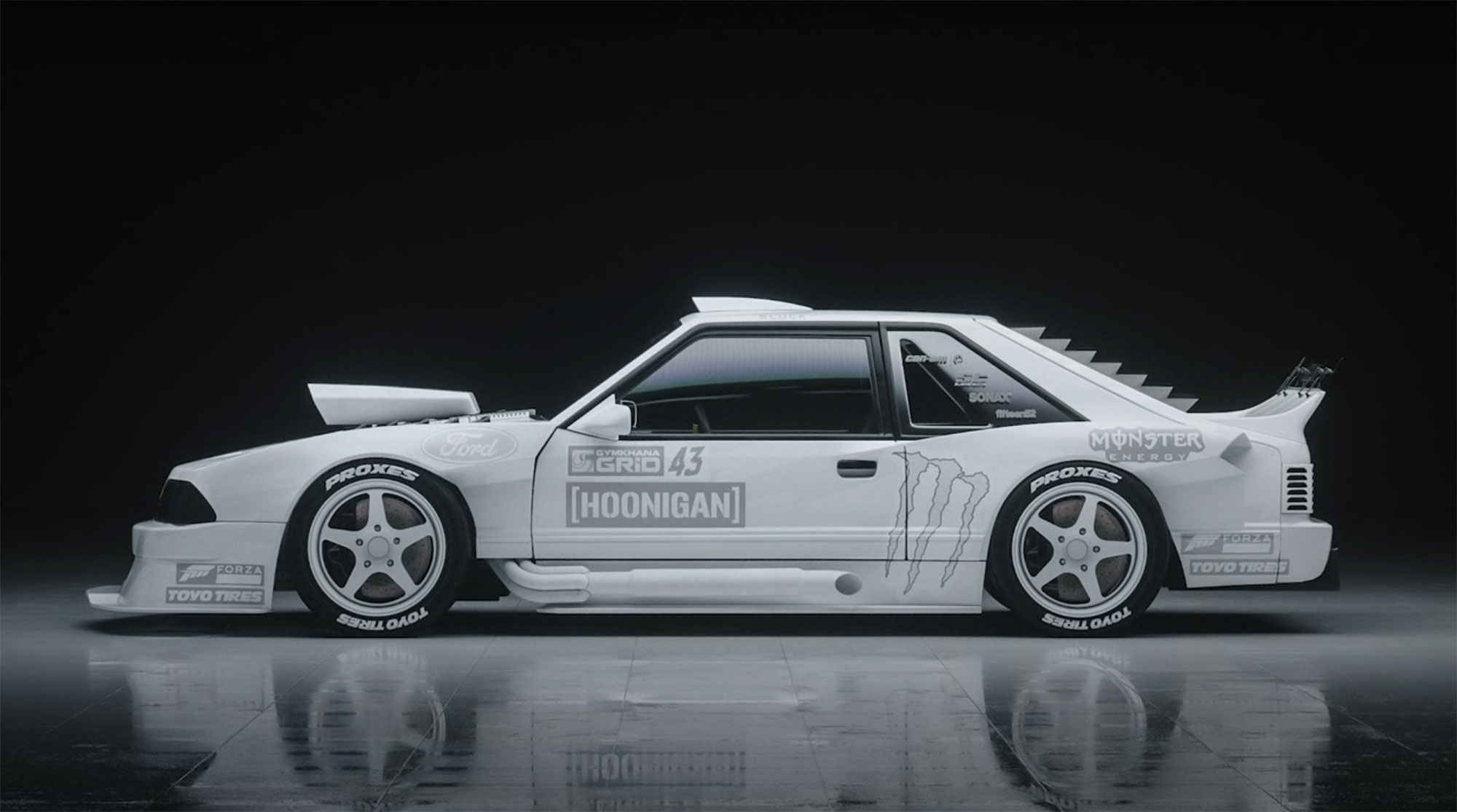 THE HOONIFOX! Ken Block’s insane, carbonfiber, Fox Mustang