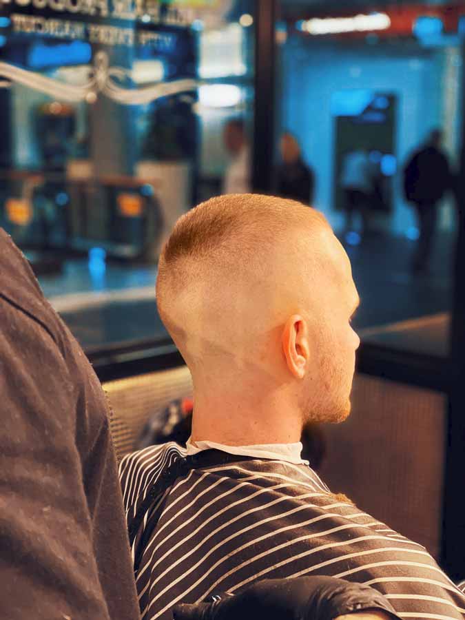 Mens Grooming at the barbershop