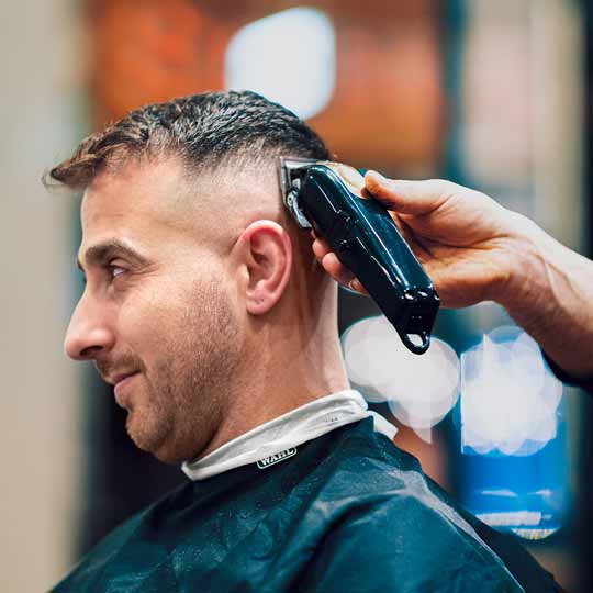 Barber Working In Parramatta Barbershop