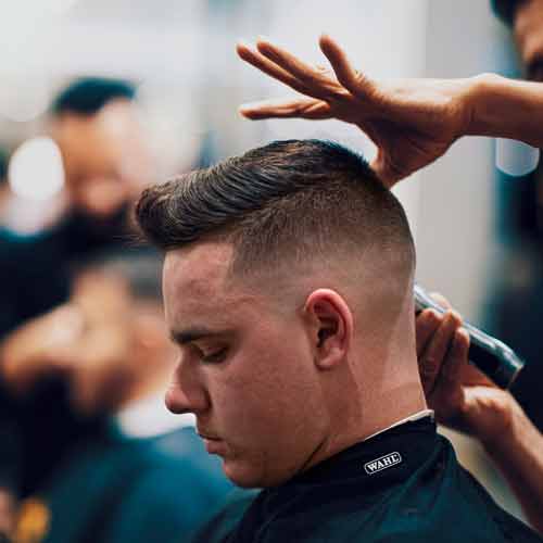 Barber Working In Parramatta Barbershop