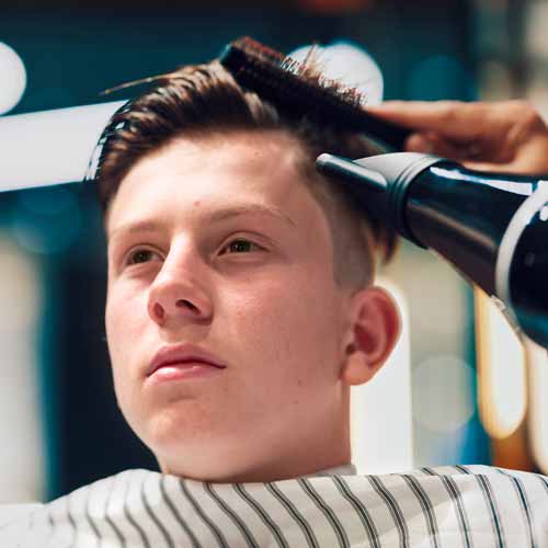 Customer In Barbershop Stockland Greenhills East Maitland