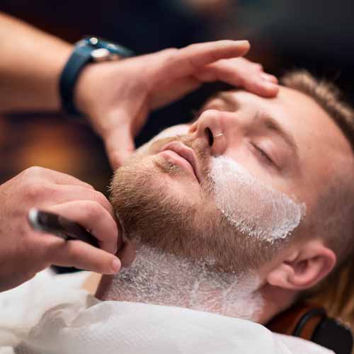 Customer In Miranda Barbershop
