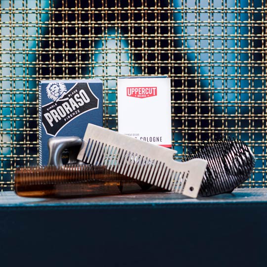 Cologne and Combs for grooming needs