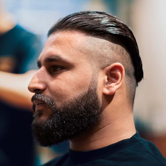 Man With Sculpted Beard