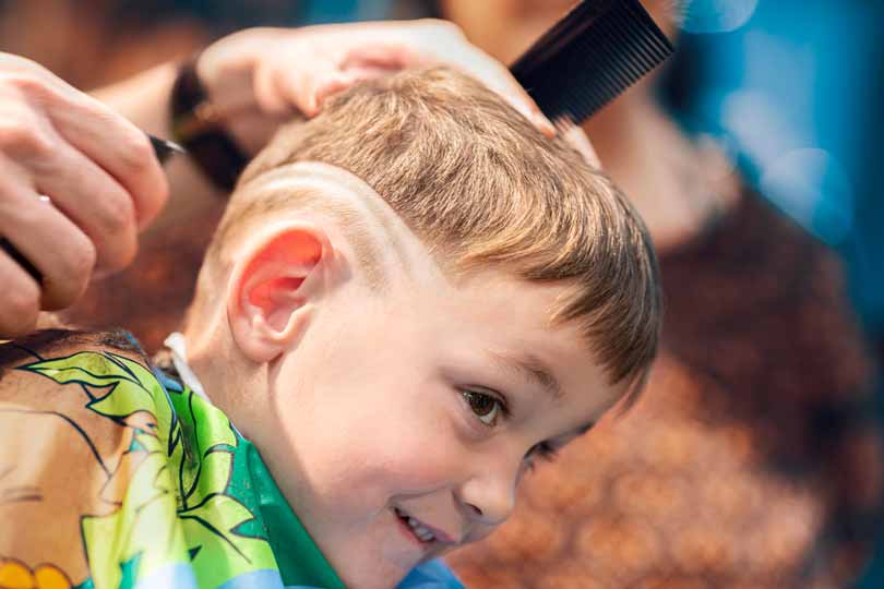 Boys first haircuts